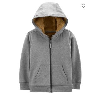 Carter’s Kids Fuzzy Lined Zip Hoodie